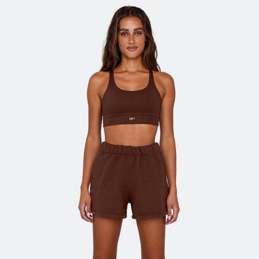 SET Active Sweat Shorts in Coco